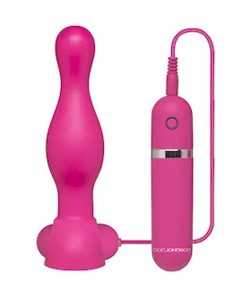 Platinum Premium Silicone The Delight Vibrating Plug