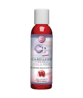 Candiland Sensuals Warming Massage Gel Strawberry Bon Bon