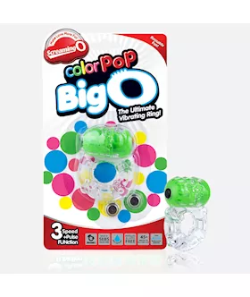 Color Pop Big O Vibrating Cock Ring