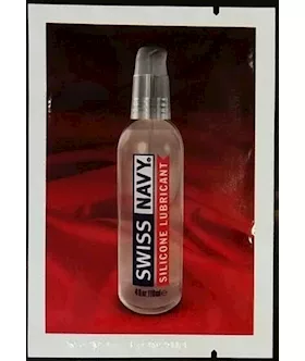 Swiss Navy Silicone Lubricant 5ml Sample