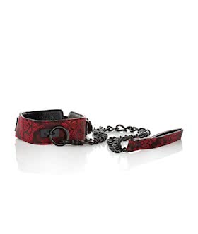 Scandal Collar With Leash
