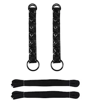 Sinful Bed Restraint Straps Black