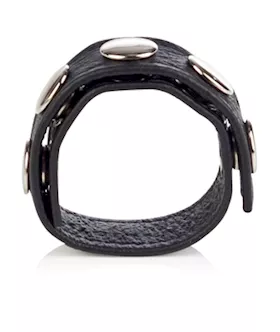 Colt Adjustable 5 Snap Leather Strap