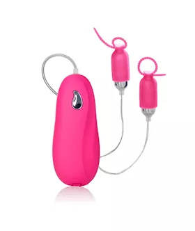 Nipple Play Silicone Vibrating Nipple Pleasurizers