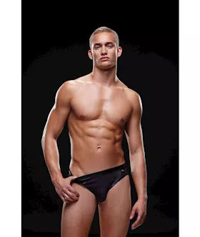 Envy Wetlook Bare Back Athletic Brief M L