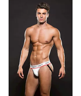 Envy Logo Elastic Lowrise Mesh Jock