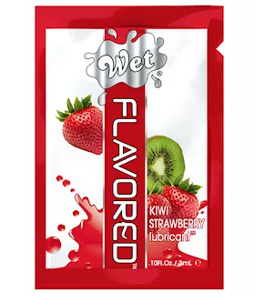 Wet Flavoured Strawberry Kiwi 3ml Sample