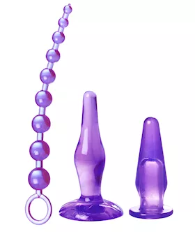 Amethyst Adventure Anal Toy Kit