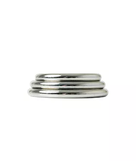 Sportsheets Seamless Metal O Rings - 3 Pack