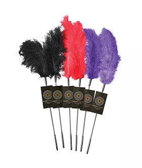 Ostrich Tickler Combination - 6 Pack