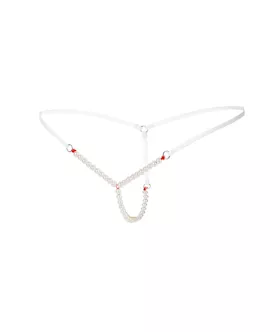 Sultry Pearl String Thong