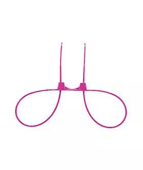 Zip Tie Cuffs Pink