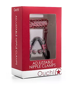 Adjustable Nipple Clamps Red