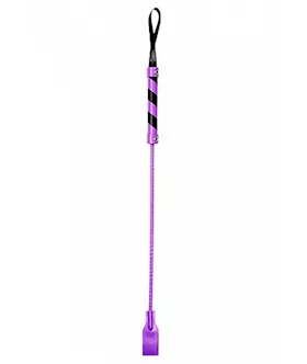 Cube Tipped Crop Pvc Purple Black