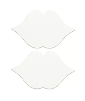 Nipple Sticker Lips White