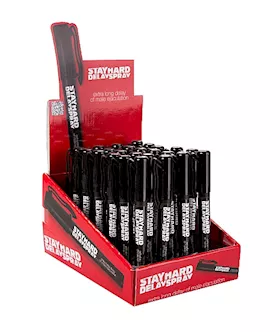 Stay Hard Delay Spray Display 24pcs