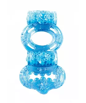 Double Vibrating Twin Ring