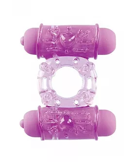 Double Vibrating Bullet Ring