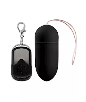 10 Speed Remote Vibrating Egg Big Black