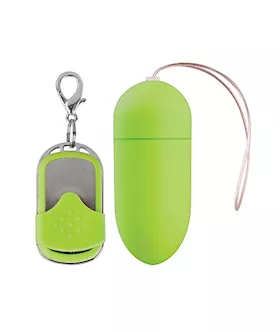 10 Speed Remote Vibrating Egg Big Green