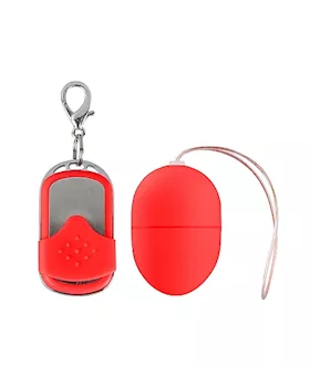 10 Speed Remote Vibrating Egg Small Red
