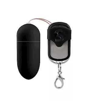 Silicone Remote Controlled Egg Black