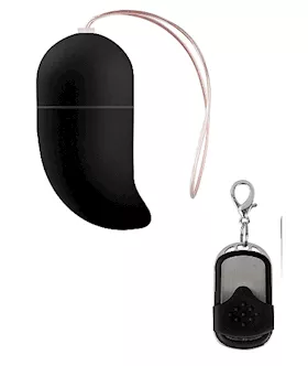 Vibrating G-spot Egg Medium Black