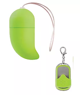 Vibrating G-spot Egg Medium Green