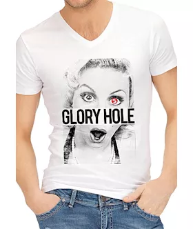 Funny Shirts Glory Hole M