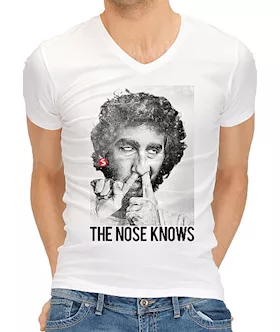 Funny Shirts The Nose Knows Xxl