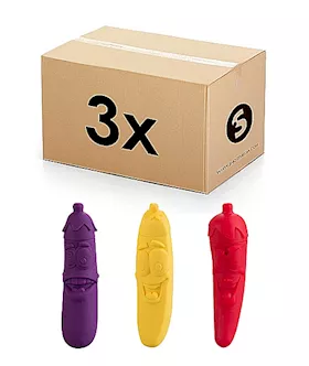 Banana Pepper Aubergine 3pcs In One Pack