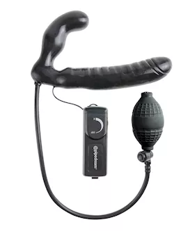 Fetish Fantasy Series Inflatable Vibrating Strapless Strap-on