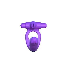 Fantasy C-ringz Silicone Double Penetrator Rabbit