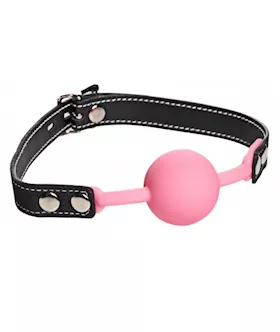 Glow Gag Glow In The Dark Silicone Ball Gag