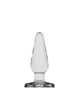 Bottom Line Buttplug Glass 4 In Model 1