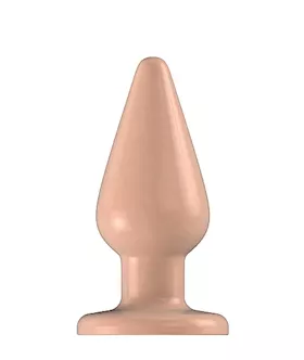 Bottom Line Buttplug Rubber Flesh 6 In Model 2