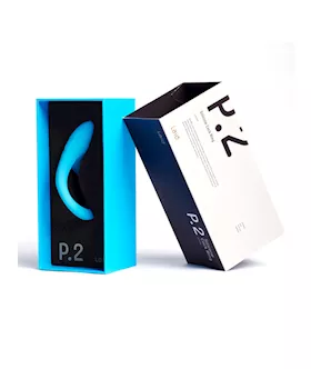 Laid P2 Silicone Cock Ring 47mm Cyan