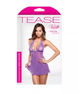 Stretch Lace Chemise & G-string