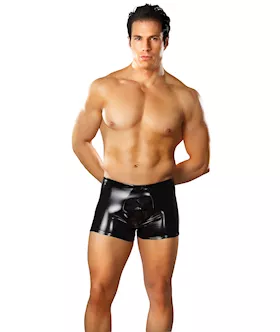 Rubber Pouch Short Black Medium
