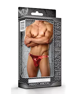 Bong Thong Leather Lame Red