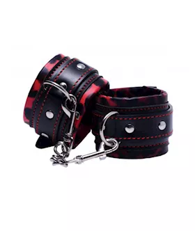 Red Leopard 6 Piece Bondage Set