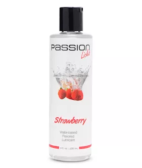 Passion Licks Flavoured Water Based Flavored Lubricant 8 oz