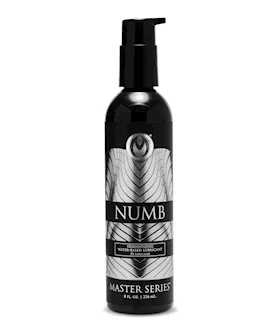 Numb Desensitizing Lubricant With Lidocaine 8 Oz