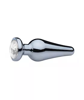 Lucent Bejeweled Aluminum Anal Plug