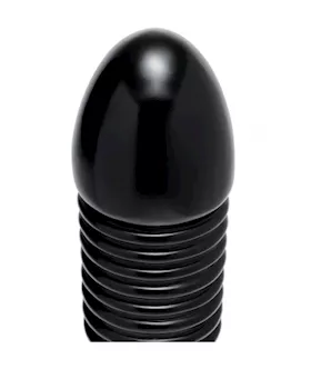 The Enormass Ribbed Plug With Suction Base