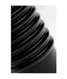 The Enormass Ribbed Plug With Suction Base