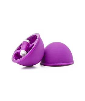 Vibrating Suction Cup Purple