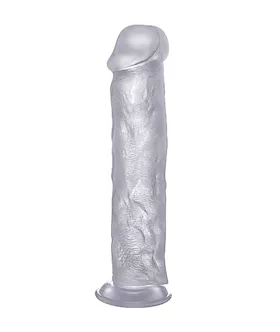 Realistic Cock 11 Inch Transparent