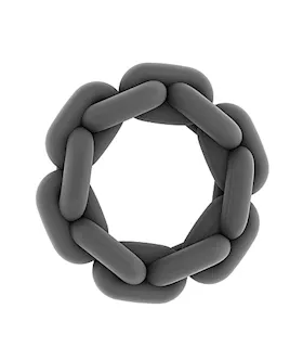No4 Chain Cockring