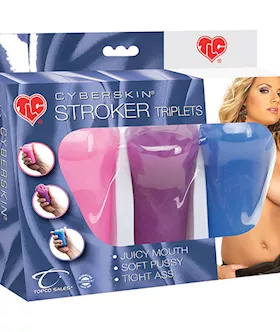 Tlc Cyberskin Stroker Triplets